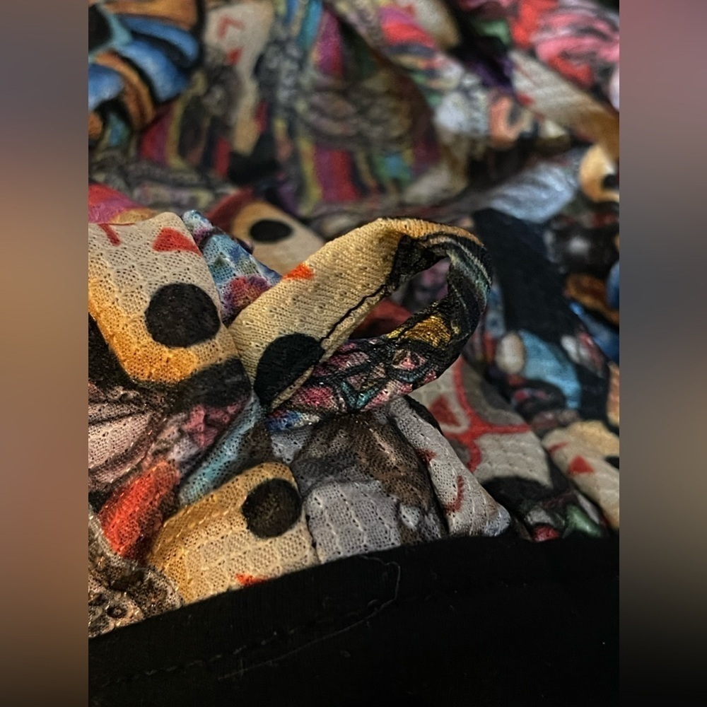 Rare Ay Guey! Shawl Hoodie, Black, Size Small, EUC - Picture 13 of 14